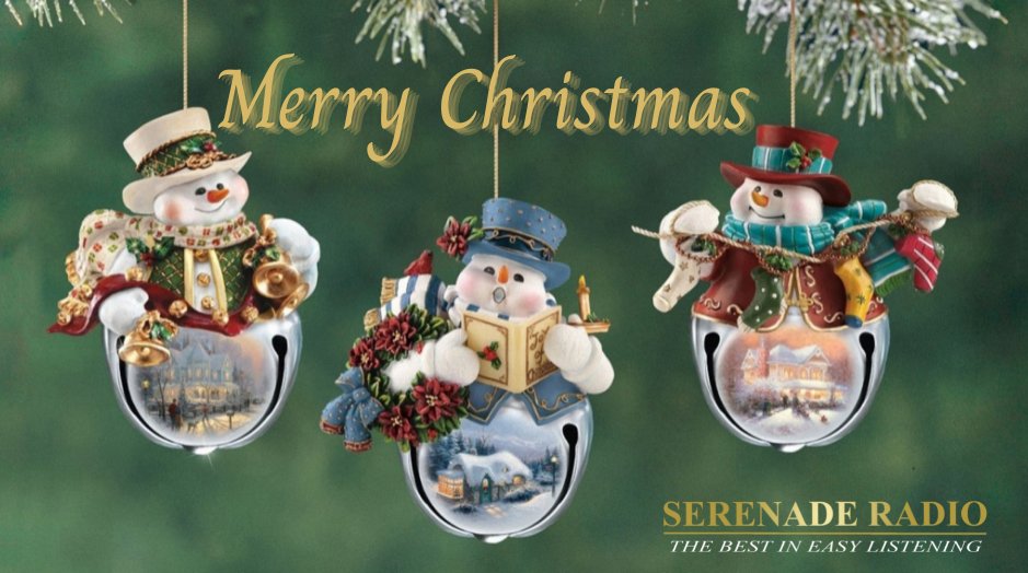 Merry Christmas to all our wonderful listeners! May your day be filled with joy, laughter, and the magic of the season. serenade-radio.com
