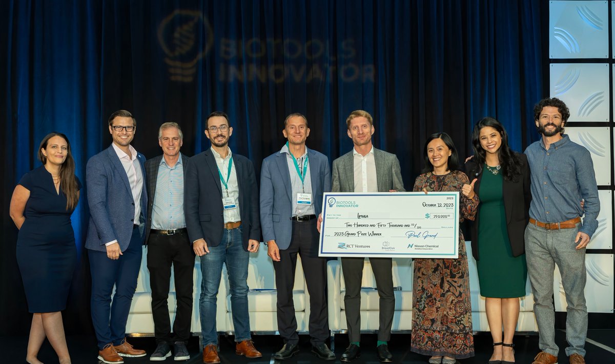 In 2023, our 3rd year of operation, BioTools Innovator awarded over $300,000 in non-dilutive cash prizes to our techbio startups. 🙌 Don't miss out on applying for free before the Jan 31 deadline: lnkd.in/g_e_2xem. #bti #biotech #biotools #lifescience #diagnostic #apply