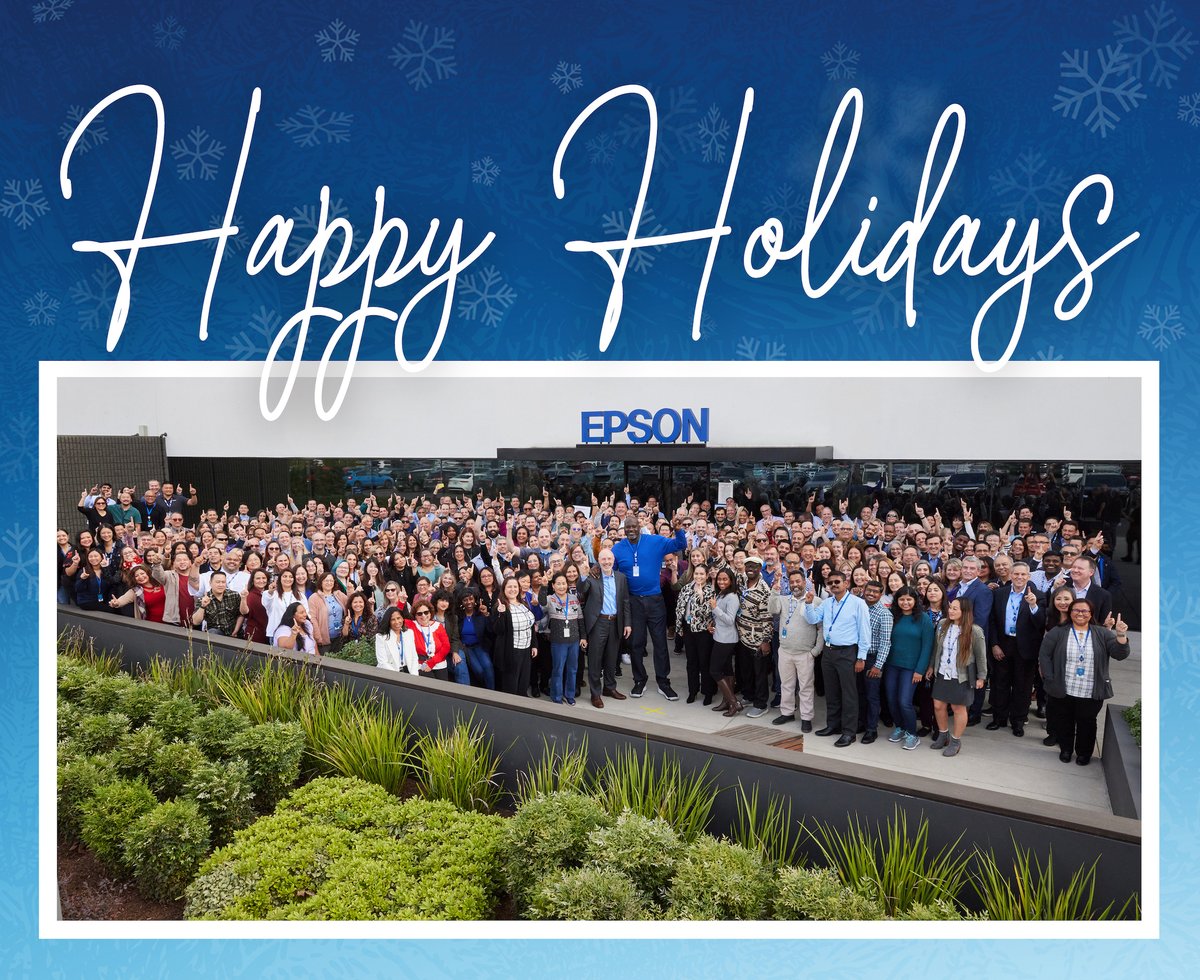 🌟 Happy Holidays from Epson! May your days be merry and your prints be extraordinary! 🖨️🎄#HappyHolidays