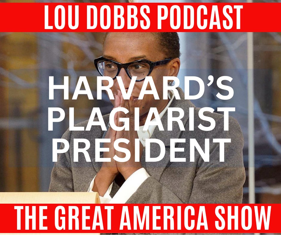 Dr. @carolmswain was disappointed when she found out her work had been stolen by Harvard President Claudine Gay and she was sure Gay would lose her job with so much evidence of plagiarism. Gay was not disciplined. Join us today on #TheGreatAmericaShow at bit.ly/3RdQhUc!