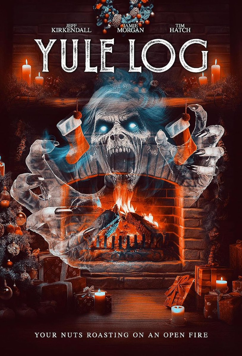 360/365 #Horror365Challenge 
First-time watch of Yule Log. Man, is this one low budget. 😂🎄

#christmashorror #holidayhorror #seasonalhorror #horror #horrormovies #horrorfam #horrorfamily #horrorfan #horrorfans