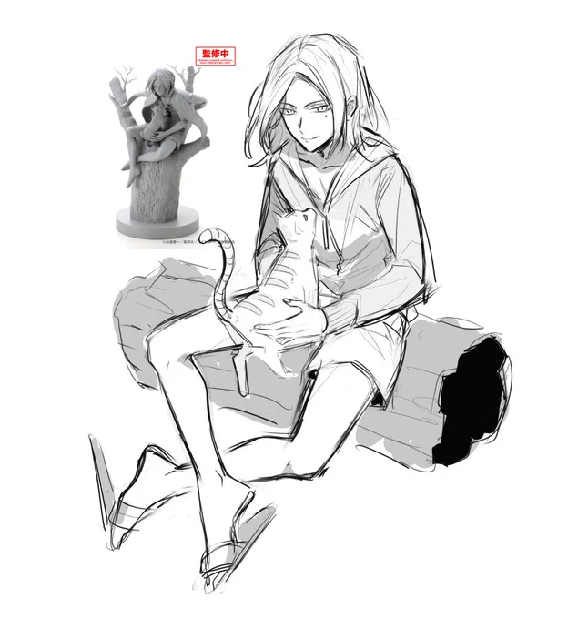 saw that kenma figure and thought chishiya would look nice like this too.... 