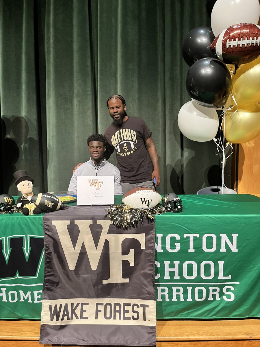 Came in as a basketball player , leaving as a State Champion D1 corner! God is the Greatest! Thank you for trusting the process my guy <a href="/SamNeely14/">Sam Neely</a> x <a href="/DemonDeacons/">Wake Forest Demon Deacons</a>