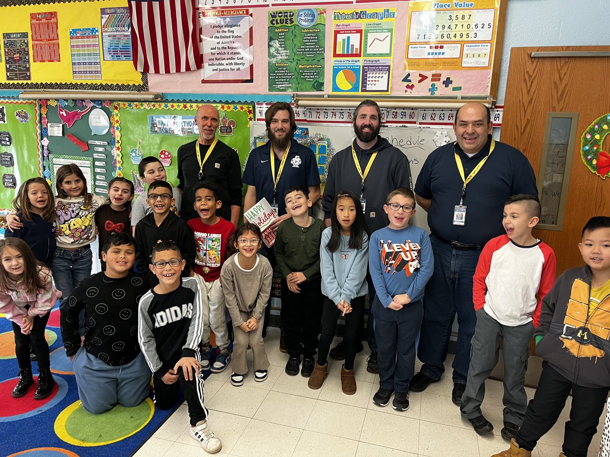 Today’s goal for the holiday kindness challenge was to make a card and give candy canes to the custodians. We let them know how much we appreciate all their hard work keeping our school clean!  Our class snowman Olaf was very proud! #WeAreFranklinSquare <a href="/polk_street/">Polk Street School</a>