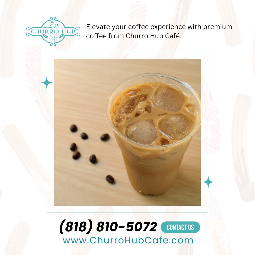 Are you craving a coffee upgrade? Our Arleta CA premium coffee is the answer. Taste the dedication at Churro Hub Cafe. Call us at (818) 810-5072. #CoffeeUpgrade #ExceptionalCoffee