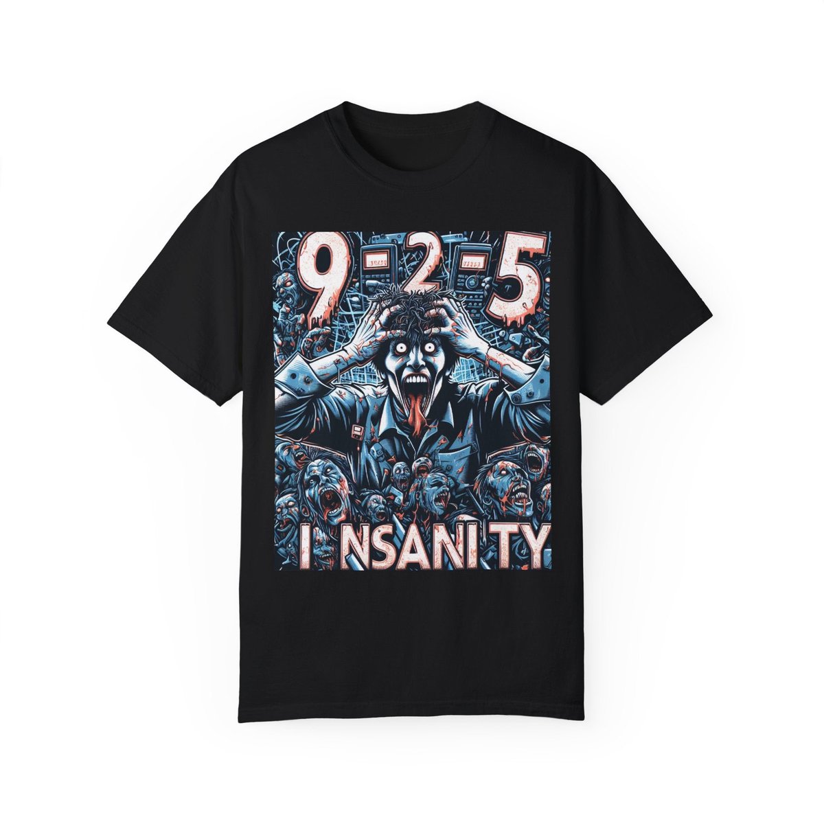 New T-shirt Added to shop 
agitatedboutique.myshopify.com/products/9-2-5… #925insanity #tshirt  #insanitytshirt #AgitatedBoutique #crazyshirts #zombieshirts #zombietee #zombietshirt