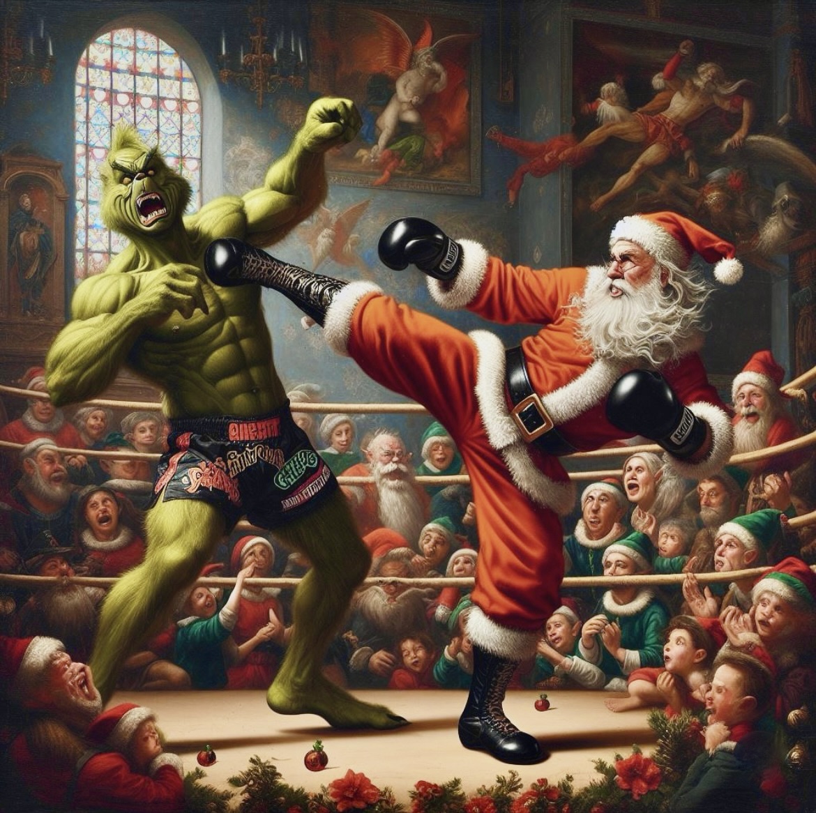 Merry Christmas to All.
May your holiday season be filled with massive amounts of joy and blessings. Whatever you do, always go with your heart and not your ego. And don't be a Grinch because karma's a bitch.
Ho! Ho! Ho!