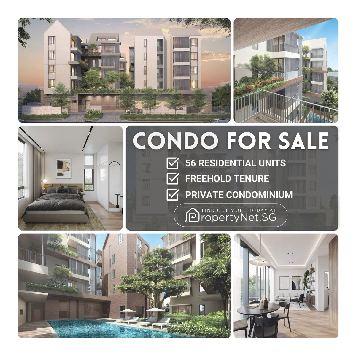 PropertyNetSG's tweet image. 🌟 Welcome to 10 Evelyn! 🏡 Embrace timeless living with our Freehold Tenure residences! 🗝️ Limited availability - choose from 56 exclusive units! Discover elegance and sophistication at 10 Evelyn! 🌷#PropertyNetSG 

More Info: propertynet.sg/project/10-eve…