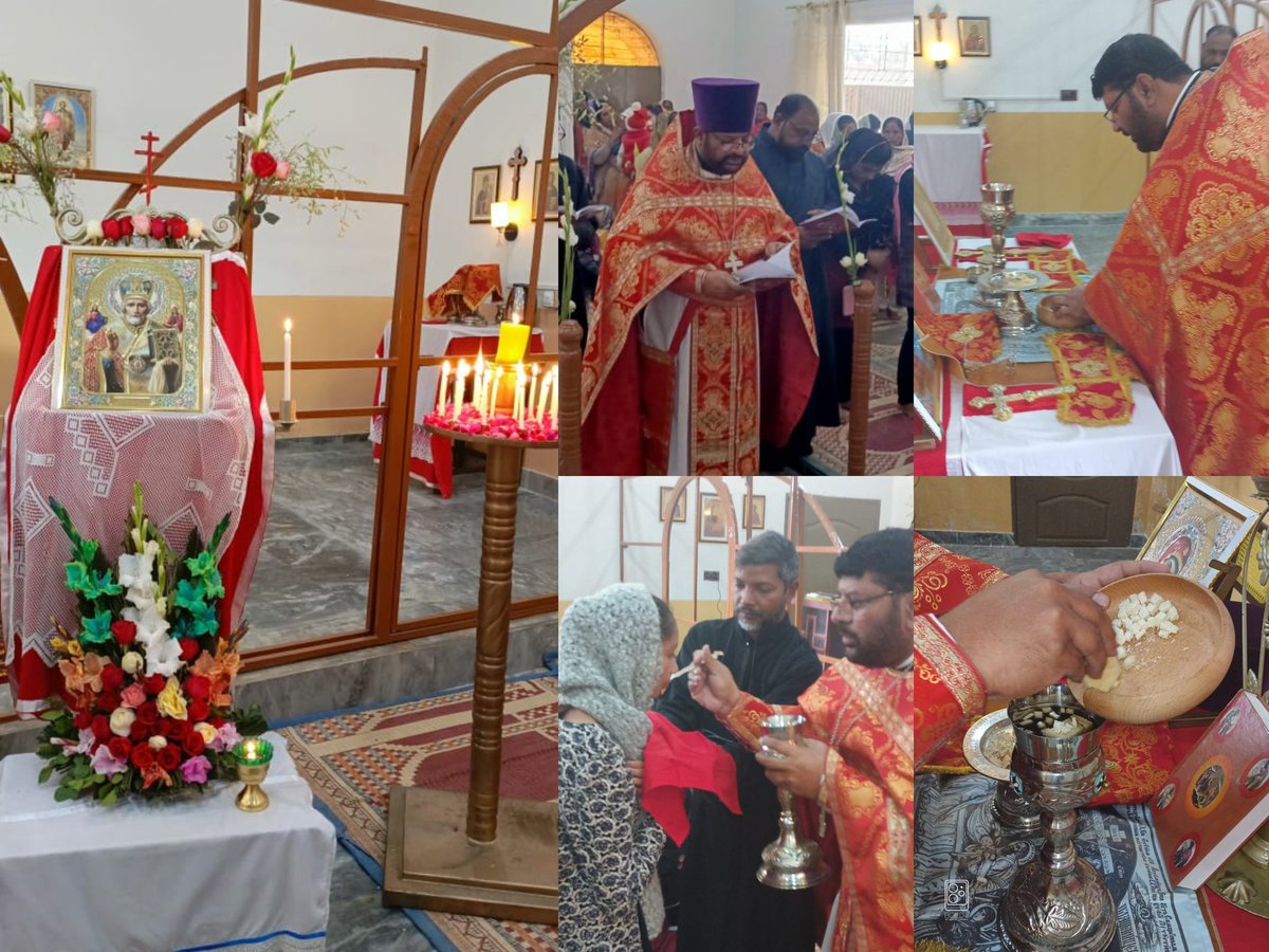 Feast of Saint Nicholas of Myra The Wonderworker: Saint Nicholas is known for his abundant mercy and generosity for the poor! With the blessing of His Eminence Metropolitan Nicholas, the feast of Saint Nicholas of Myra joyfully celebrated in Pakistan. @Fund4Assistance