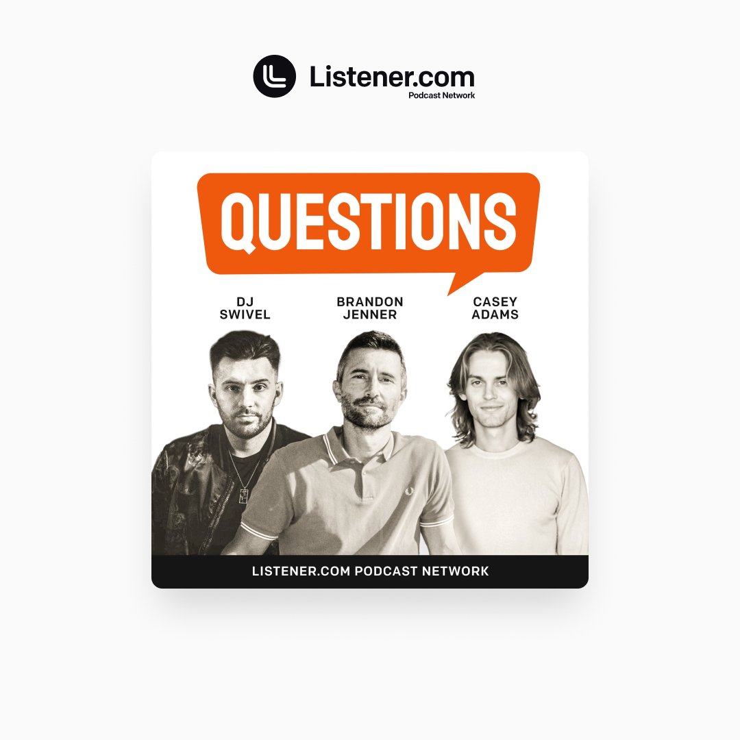 Welcome to the Listener.com Podcast Network! We’re excited to announce our first debut show, @QuestionsPods. Questions invites you into a world of deep conversations and intriguing narratives. Hosted by the dynamic trio of @CaseyAdams, @djswivel, and @BrandonJenner,