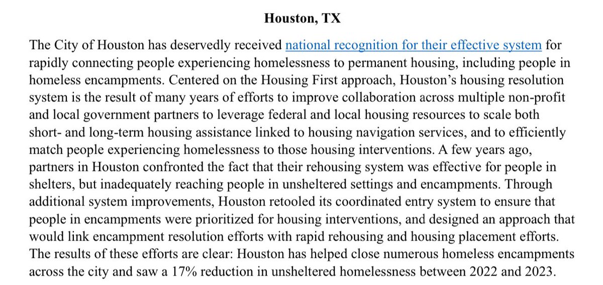 Did you know? Houston was highlighted in HUD’s Fact Sheet on Communities Making Progress on Addressing &amp; Reducing Homelessness. Go Team!! #endhomelessness #Houston #houstonstrong <a href="/HomelessHOU/">Coalition for the Homeless</a> #thewayhomehou