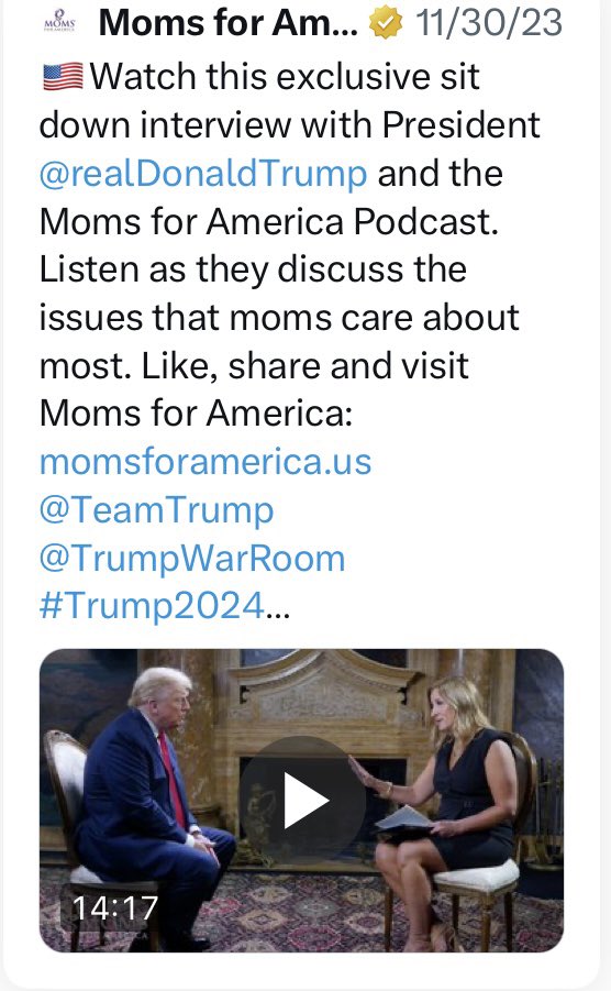 Given the recent implosion of Moms for Liberty (amid election losses & a sex scandal), we can expect “MOMS FOR AMERICA” (a competitor supported by Mike Flynn & Ed Martin) to gain more influence. 1/