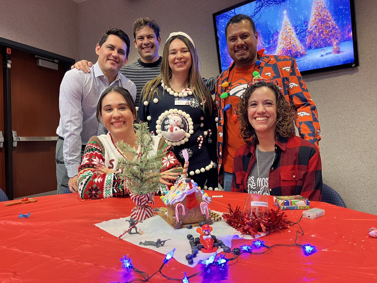 Secondary team taking the win!  Happy Holidays! 🎅🏼🎄#team