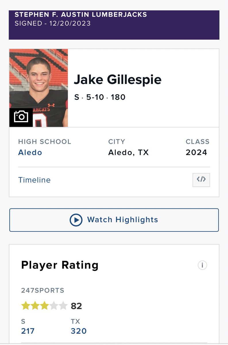 Thank you for the 3⭐️ rating @247Sports