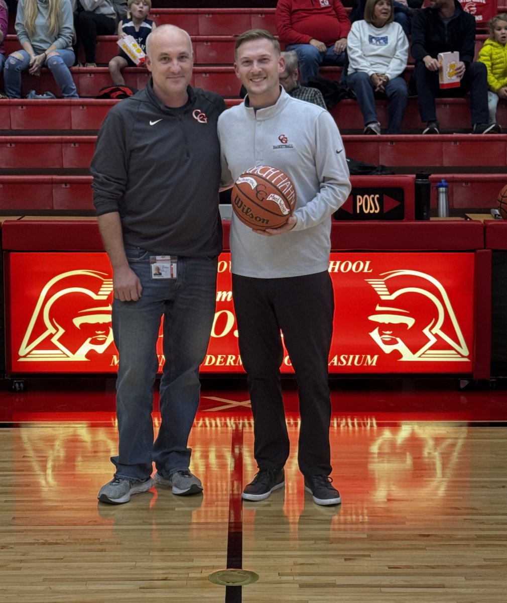 Congrats to Coach Zach Hahn on becoming the winningest boys basketball coach in school history.