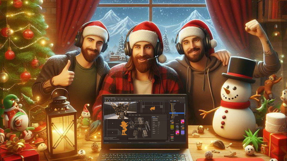 Leadwerks's tweet image. Ultra Engine Early Access Launch Party! Join us on Discord on Saturday December 23 at 6 PM GMT (10 AM PST) for a special live streaming event discord.gg/qTVR55BgGt #gamedev #indiedev #vulkanapi