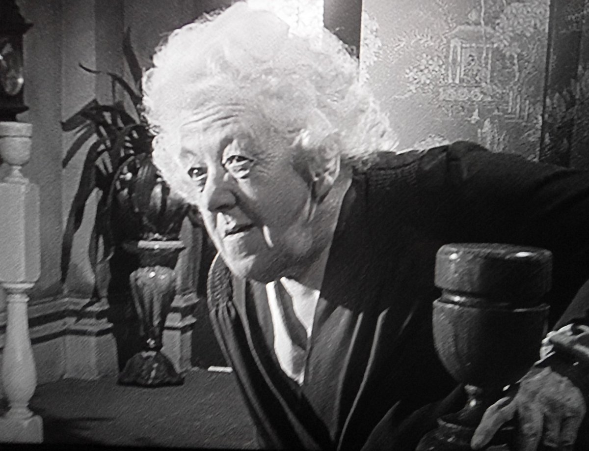 Another joyful night watching Margaret Rutherford as Miss Jane Marple this time (surprisingly) in a Hercule Poirot story.

#AgathaChristie #MaragaretRutherford #MissMarple #MurderMostFoul