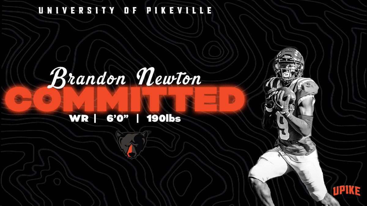 Brandon Newton (@brandonnewton0) on Twitter photo I am beyond blessed and excited to announce I will be continuing my academic & athletics journey <a href="/UPIKEFOOTBALL/">UPIKE FOOTBALL</a> 🧡🤍 #Gobears #Home 🏠 I am beyond blessed and excited to announce I will be continuing my academic & athletics journey <a href="/UPIKEFOOTBALL/">UPIKE FOOTBALL</a> 🧡🤍 #Gobears #Home 🏠