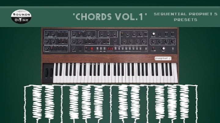 Fresh Sounds For Your Prophet 5 : SoundsDivine's Chords Vol.1 & 2 each feature 40 patches for the Prophet 5/10 Rev.4 ift.tt/R0UsvJT