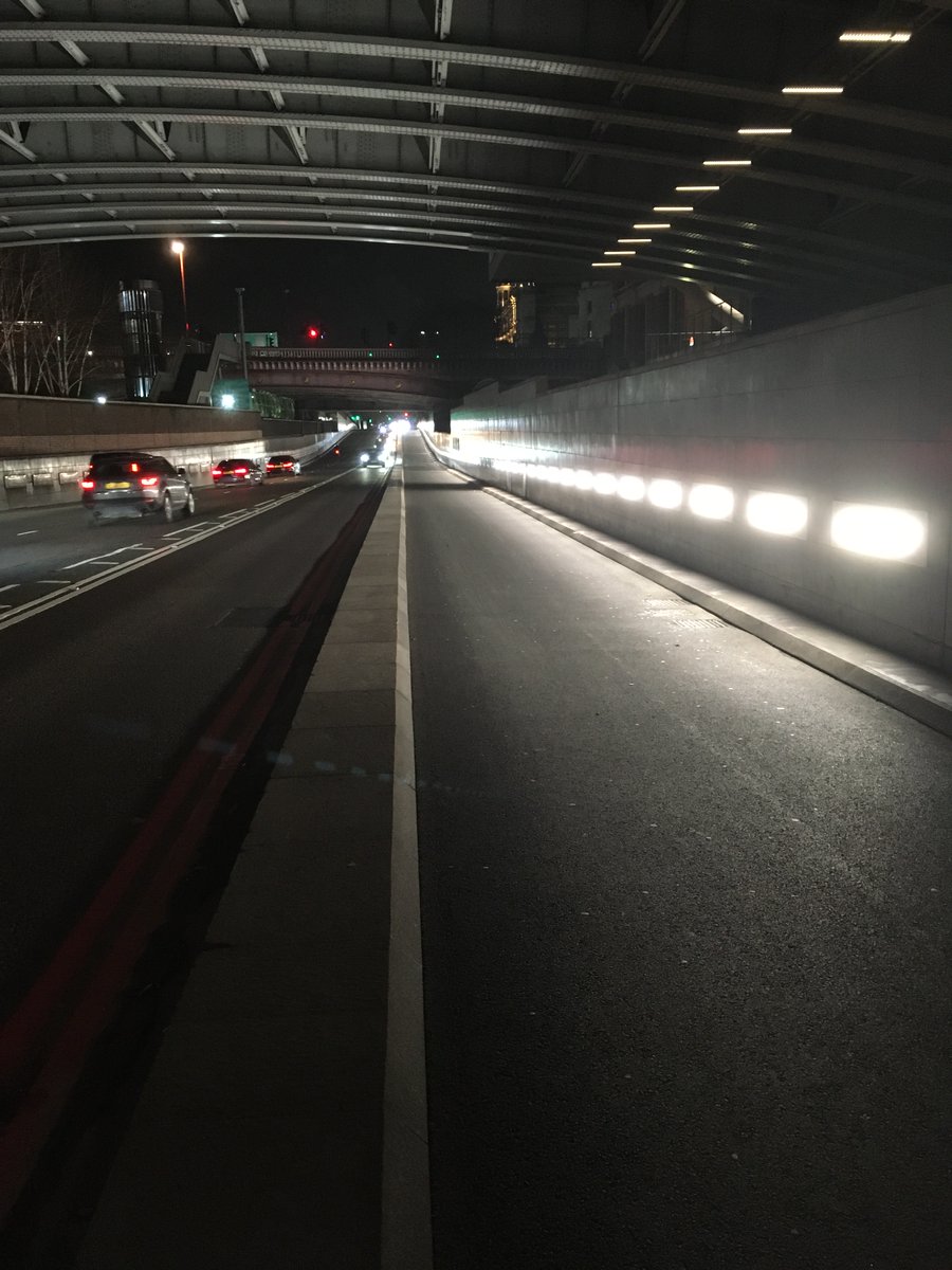 A1_bloke (@a1_bloke) on Twitter photo Loving what <a href="/Squarehighways/">Squarehighways</a> have done to improve the lighting on the #CS3 at Blackfriars Underpass
It's wonderful to be able to see the surface so clearly - thank you
#Cycleway3 @WillNorman @CS3count Loving what <a href="/Squarehighways/">Squarehighways</a> have done to improve the lighting on the #CS3 at Blackfriars Underpass
It's wonderful to be able to see the surface so clearly - thank you
#Cycleway3 @WillNorman @CS3count
