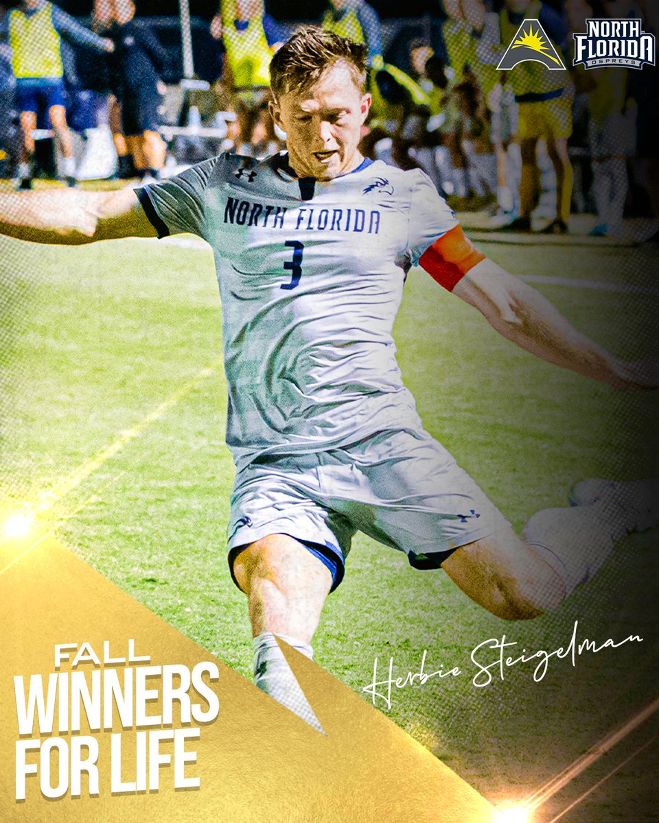 ASUN Soccer⚽️ (@asun_soccer) on Twitter photo 𝐀𝐒𝐔𝐍 𝐅𝐚𝐥𝐥 𝐖𝐢𝐧𝐧𝐞𝐫𝐬 𝐅𝐨𝐫 𝐋𝐢𝐟𝐞 - <a href="/UNFOspreys/">UNF Athletics</a>
🔵 Herbie Steigelman, <a href="/OspreyMSOC/">UNF Men's Soccer</a>
#ASUNBuilt | #ASUNMSOC x #SWOOP 𝐀𝐒𝐔𝐍 𝐅𝐚𝐥𝐥 𝐖𝐢𝐧𝐧𝐞𝐫𝐬 𝐅𝐨𝐫 𝐋𝐢𝐟𝐞 - <a href="/UNFOspreys/">UNF Athletics</a>
🔵 Herbie Steigelman, <a href="/OspreyMSOC/">UNF Men's Soccer</a>
#ASUNBuilt | #ASUNMSOC x #SWOOP
