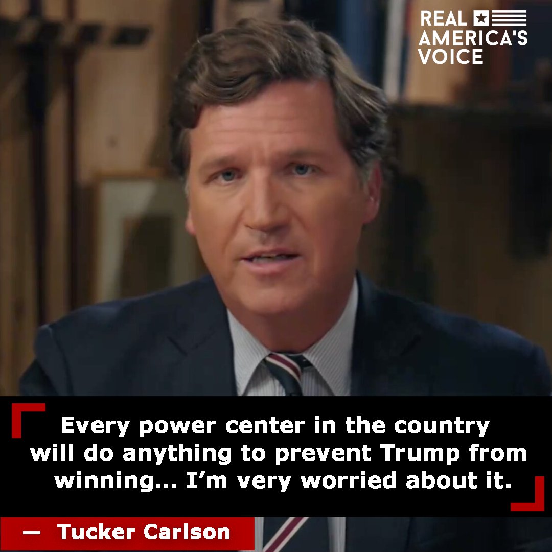 Does the same thing that worries Tucker Carlson , worry you too?🤔😳 Let us know your thoughts! Watch the @HumanEvents exclusive interview with host @JackPosobiec & @TuckerCarlson 👇 rumble.com/v42bzk0-human-…