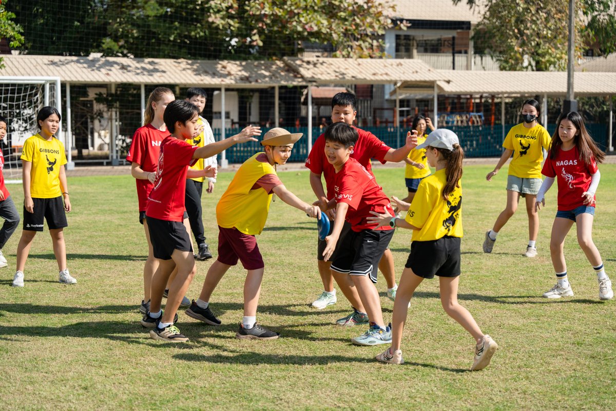 #Throwback to last week's Secondary #SportsDay! 🎉⚽️ Let's give another round of applause to our secondary students for competing in these friendly games for house points. We look forward to finding out which house is leading once we return from the break! #VISLao