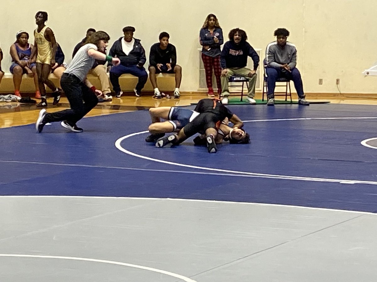 Dallas ISD Big Six Wrestling Duals at Loos Field House. Hillcrest, Bryan Adams, Adamson, North Dallas, Kimball, SOC. @Hillcrest_ATH @adamsonleopards @BACougar_Sports @NorthDallasHS @soc_athletics @JFKimball_HS @dallasschools