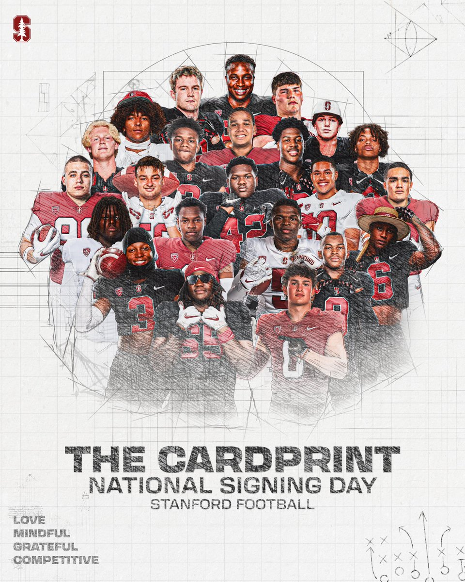The future of Stanford Football looks strong 💪 #TheCardprint | #GoStanford