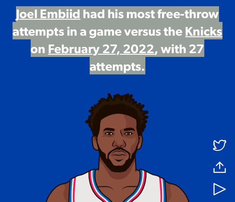 KingsShowYo's tweet photo. Most skilled Joel Embiid performance https://t.co/E6blVIUcI2