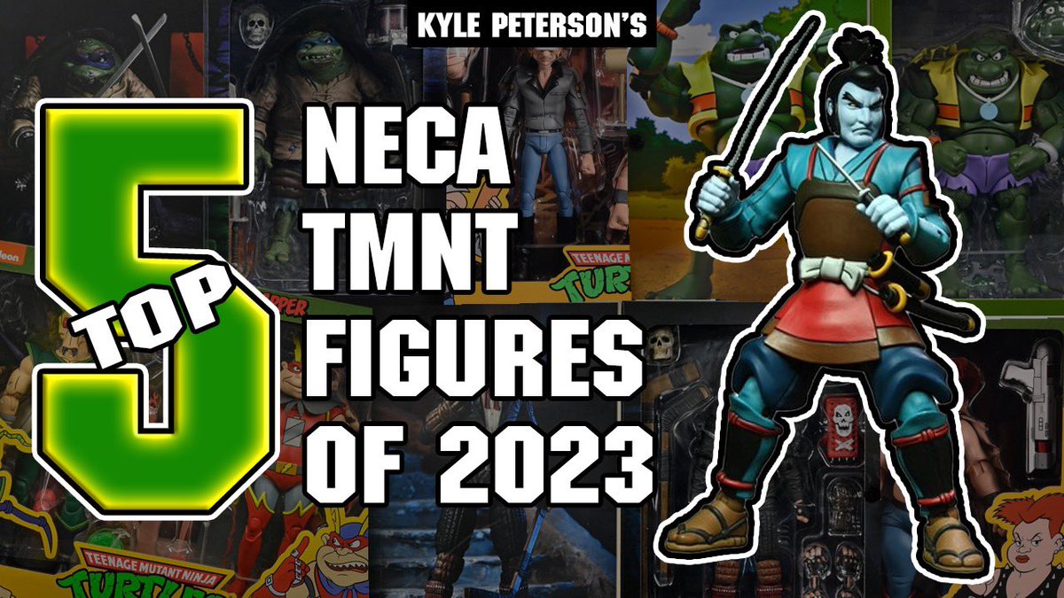 The Kyle Peterson Top 5 NECA TMNT Figures of 2023! youtu.be/wAVKRnL35rM?si… #toy #toys #Toystagram #neca #necatoys #ScratchThatFigure #BestOf #Top5 #Countdown #BestOf #TeenageMutantNinjaTurtles #NinjaTurtles #TurtlePower #ActionFigure #ActionFigures #Turtles