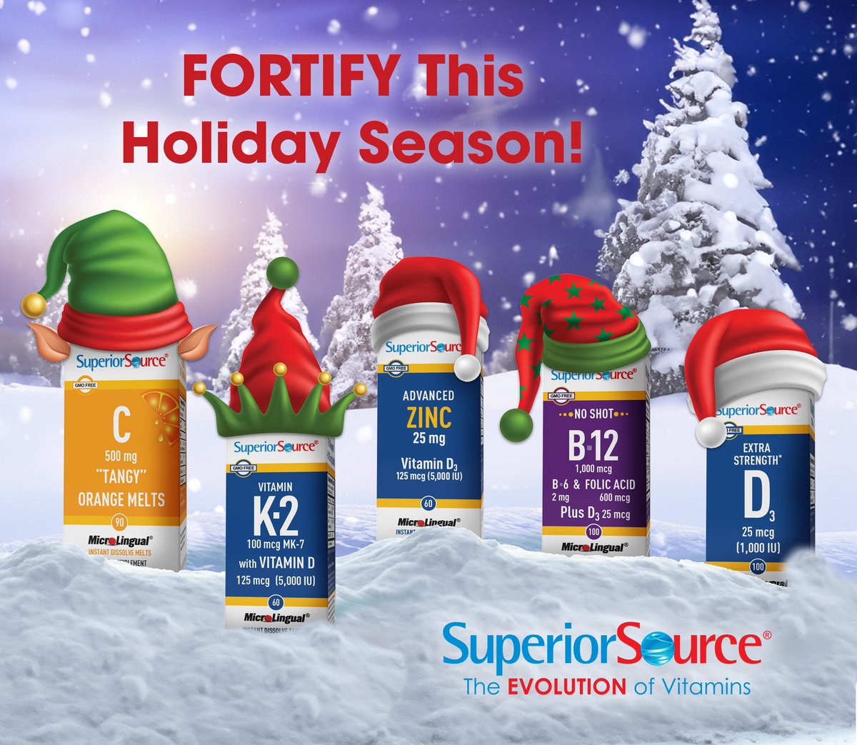 #AD @SuperiorSource Vitamins Fortify The Holiday Season! + Enter to #win a 5-Pack of Best-Selling Vitamins ($85 Value) #Giveaway open to US & ends 12/25! #NoPills2Swallow #Microlingual #InstantDissolveTablets 👉🏽 susiesreviews.com/2023/12/superi…