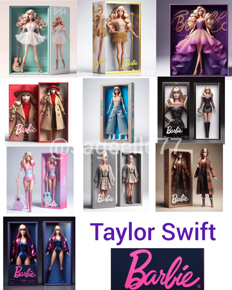 Taylor Swift eras Barbie thread 🧵#TaylorSwift #Erastourmovie