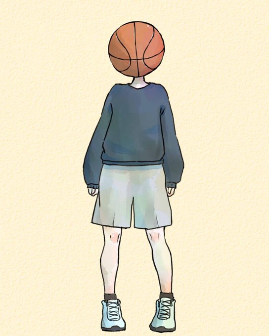「バスケットボール ソロ」のTwitter画像/イラスト(新着)