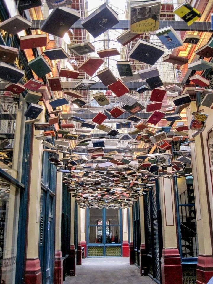 How amazing is this art installation at Leadenhall Market in London?!