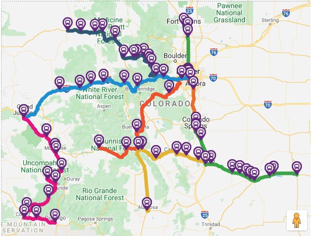ThunderWolf08's tweet image. How do we fix this? Some states have been trying to fix this actually! Minnesota subsidizes Jefferson lines to run buses throughout the state (Most towns they serve have what look like state/town built stations!) and Colorado actually runs their own intercity bus network Bustang!