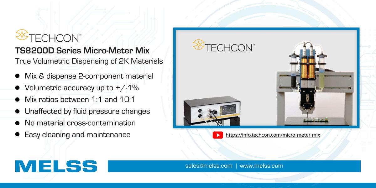 melssindia's tweet image. Unaffected by viscosity changes, the precise &amp;amp; versatile Progressive Cavity #PCPump works with abrasive materials too. The TS8200D Micro #MeterMix from #TechconSolutions using 2 PC Pumps allows various mix ratios with software control &amp;amp; helps reduce waste &amp;amp; improve efficiency.
