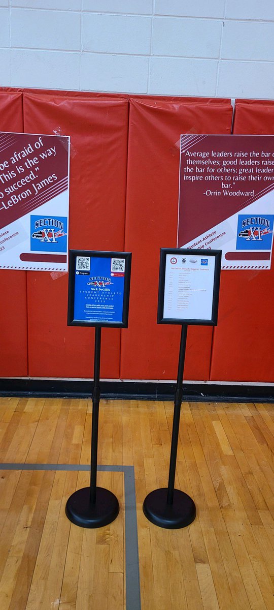 We’re looking forward to the Section XI Student-Athlete Leadership Conference tomorrow!