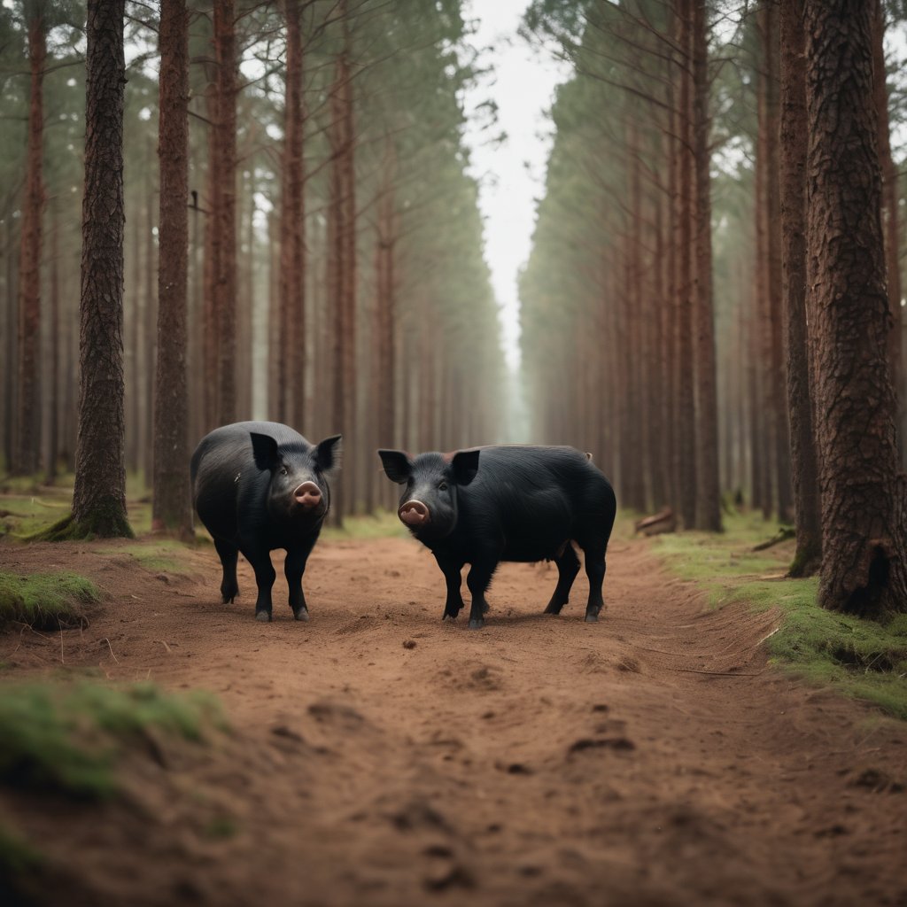 Of all the low hanging fruit in D2M Ag, I still think that heritage breed pigs rotating under monoculture pine plantations is it. They have shade and space. Water is easily gravity fed. Electric fence set ups are easy. Feed is easy. Plantations won't want pigs next to cash…