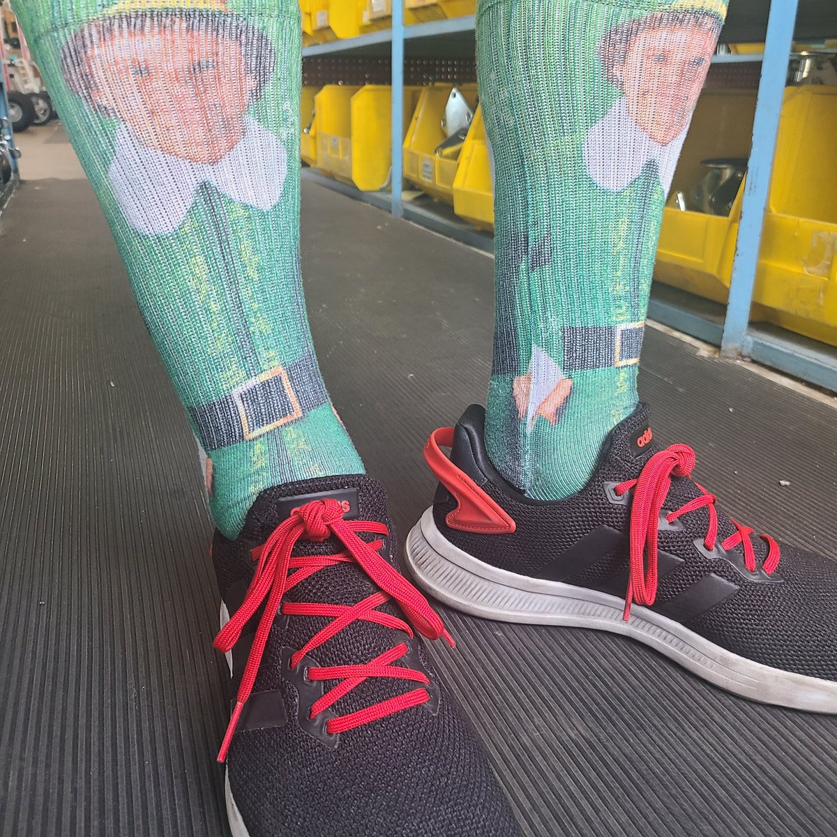 Elf socks & Adidas Lite Racer BYD 2.0 #elfsocks #elf #sonofanutcracker #popculture #socksofinstagram #ootd #shoesofinstagram #adidas @Adidas  #literacer #yesadidas #threestripes #threestripelife
