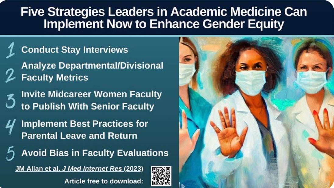 Excited to have been a part of this all-⭐️writing team! 🤩 Most tweeted @jmirpub of 2023! hubs.la/Q02dxtv80 #WomenInMedicine #GenderEquity