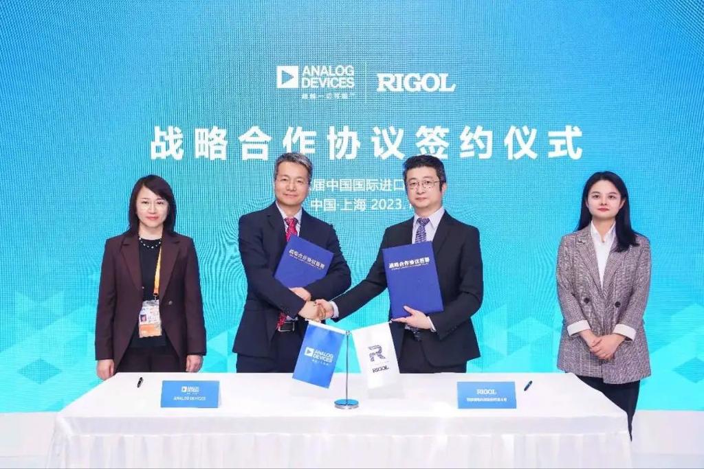 RigolJapan's tweet image. 【RIGOL NEWS】 
RIGOL中国本社はAnalog Device様と 
パートナーシップ協定を締結しました。 
来年から共同研究所の設立へ 

 RIGOL CNのLPです↓（中国語）
 bit.ly/486Taj1 

#RIGOL #AnalogDevice #ADI #リゴル