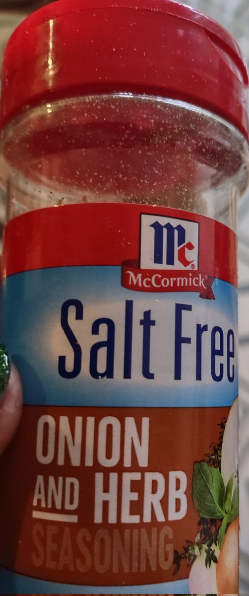 Loving this #saltfree seasoning. It's more flavorful than Mrs. D@$h, IMO.