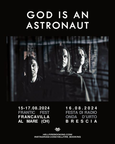 God Is An Astronaut: due date live in Italia ad agosto! metallus.it/god-is-an-astr… #GodIsAnAstronaut @HellfireBooking @Giaa_band