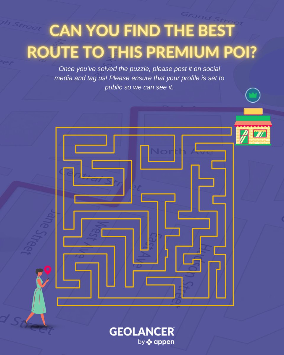 GeolancerApp's tweet image. We love premium POIs because they always mean more rewards! 💰 Looking for them is often half of the puzzle.

Here’s a little challenge: can you find the way to this premium POI? 👑

Don’t forget to tag us once you do! #geolancerapp #mappingcommunity #maptheworld