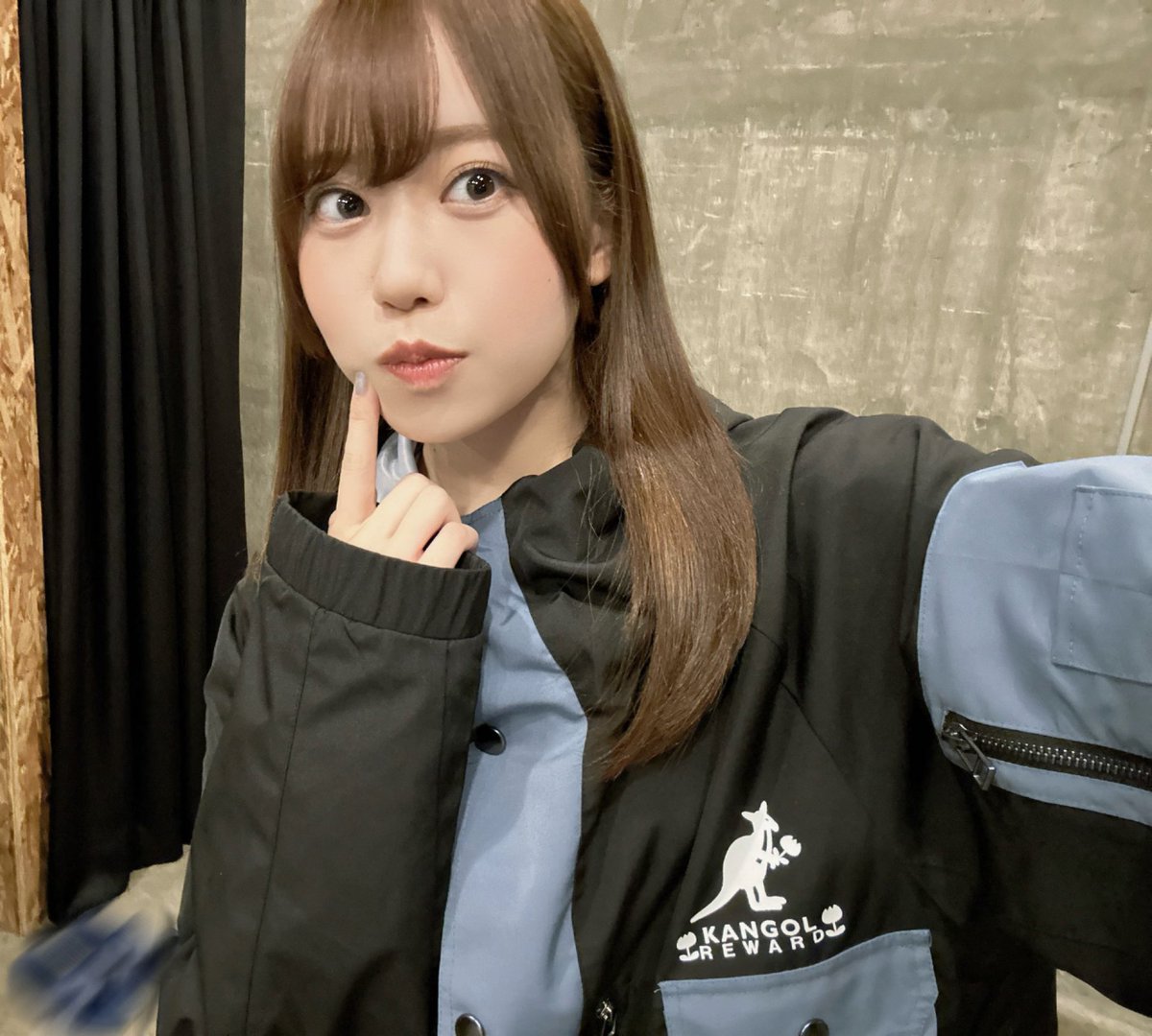 理*中様 伊達さゆり KANGOL コラボ マウンテンパーカー XL 伊達さゆり