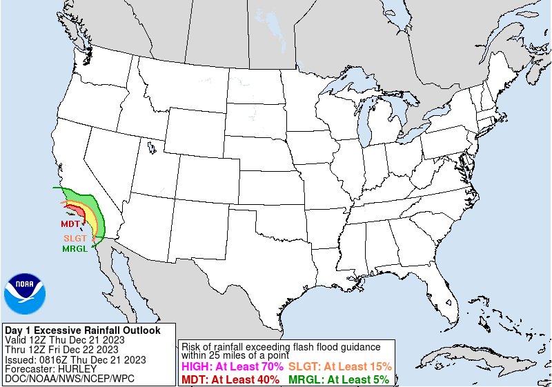 A MODERATE risk is in effect in our Day 1 Excessive Rainfall Outlook. More details: go.usa.gov/cu3Dw