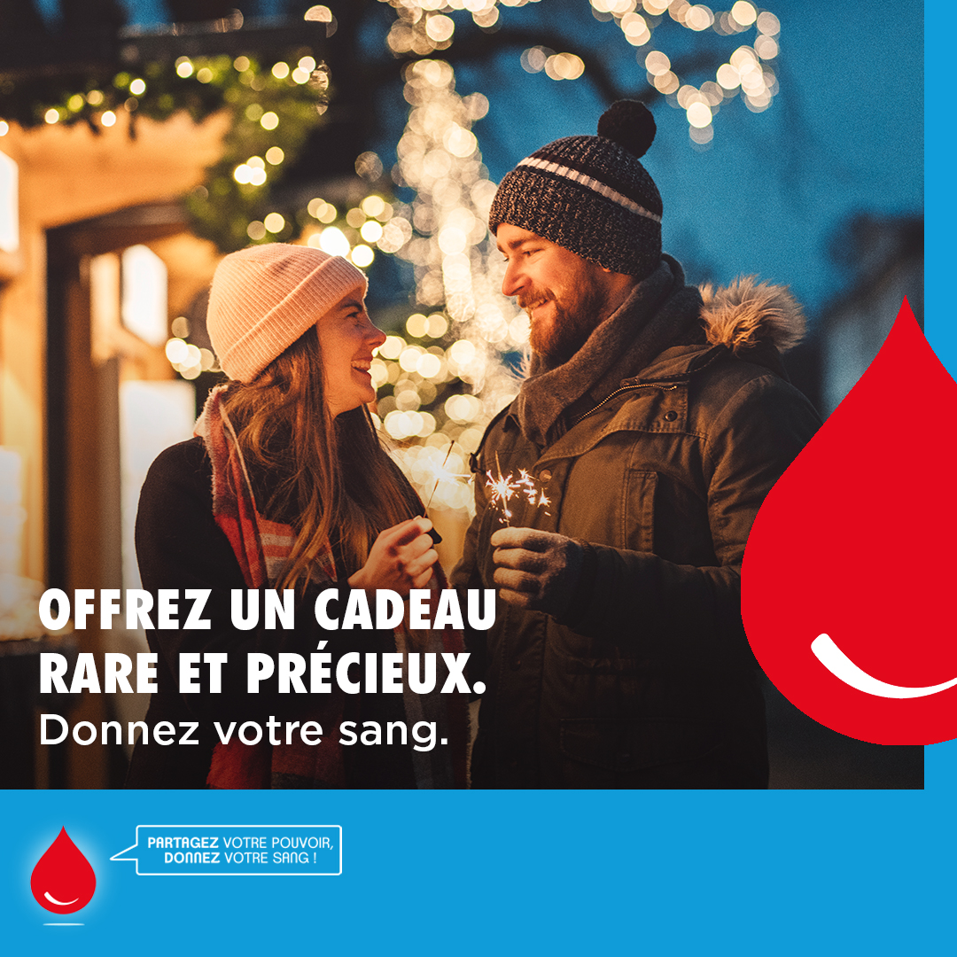 🎄 Offrez un cadeau rare et précieux : donnez votre sang ! 🎁🩸🆎 Plusieurs #collectes sont organisées en décembre sur le @Grand_Nancy. RDV CE JEUDI 21 DÉCEMBRE de 16h à 19h30 à la Maison du Temps Libre à Heillecourt 📍. 💉👉 dondesang.efs.sante.fr/trouver-une-co…
