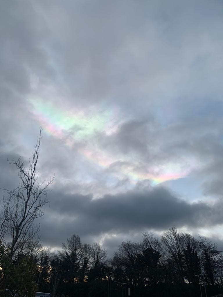 NBHS Science (@nbhsscience) on Twitter photo Did you catch the rainbow clouds this morning? #nationalphenomena Did you catch the rainbow clouds this morning? #nationalphenomena