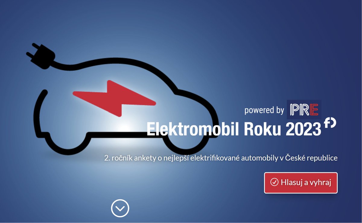 Martin Pultzner (@pultzner) on Twitter photo Hlasujte o nejlepší elektromobil roku 2023 zde elektromobilroku.cz !
Tentokrát nechybí ani vozy jako Tesla nebo NIO, nově máme i odbornou porotu, ve které nechybí například <a href="/diagon_swarm/">Jirka Zima (swarm)</a> <a href="/VaclavNyvlt/">Václav Nývlt</a> <a href="/Jan__Stanek/">Jan Staněk</a> alias Electrodad nebo Michal Žďárský a náš <a href="/marektomisek/">Marek Tomíšek</a> z Hlasujte o nejlepší elektromobil roku 2023 zde elektromobilroku.cz !
Tentokrát nechybí ani vozy jako Tesla nebo NIO, nově máme i odbornou porotu, ve které nechybí například <a href="/diagon_swarm/">Jirka Zima (swarm)</a> <a href="/VaclavNyvlt/">Václav Nývlt</a> <a href="/Jan__Stanek/">Jan Staněk</a> alias Electrodad nebo Michal Žďárský a náš <a href="/marektomisek/">Marek Tomíšek</a> z